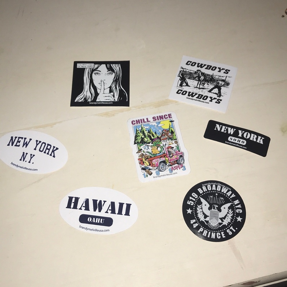 Brandy Melville Stickers!!